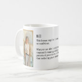 人間の天使ビル コーヒーマグカップ (正面左)