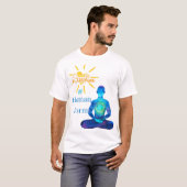 人間の太陽光Tシャツ Tシャツ (正面フル)