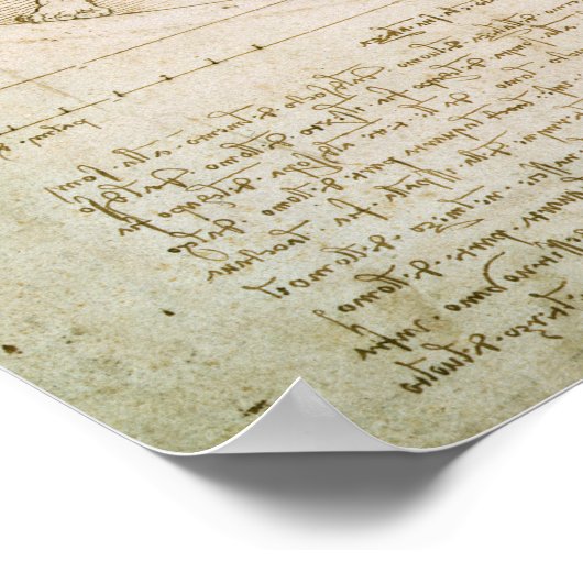 人間の姿 ポスター (角)