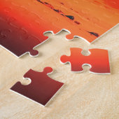 人間の宇宙飛行士が異星の惑星を探検するSF ジグソーパズル (側面)