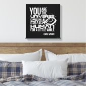 人間の宇宙 キャンバスプリント (インサイチュ (寝室))