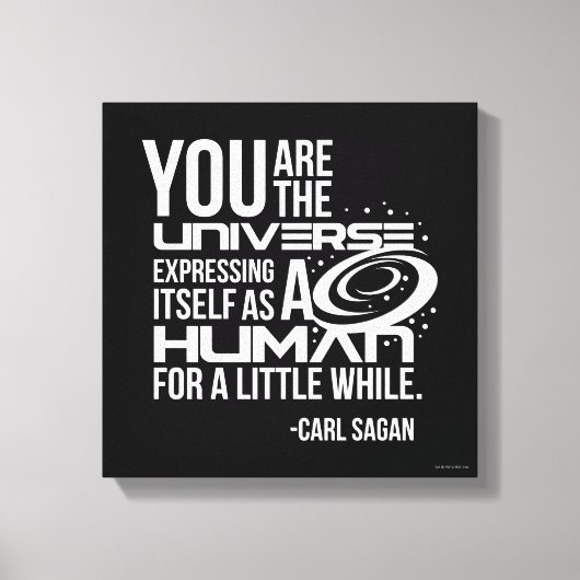 人間の宇宙 キャンバスプリント (正面)