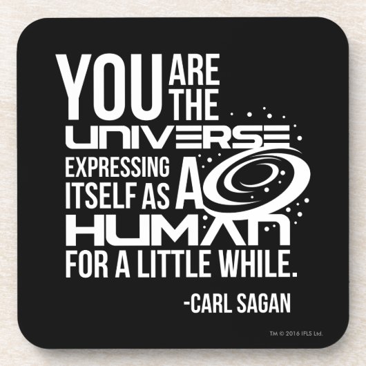 人間の宇宙 コースター (正面)