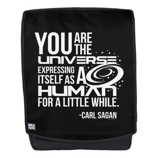 人間の宇宙 バックパック (正面)