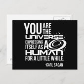 人間の宇宙 ポストカード (正面/裏面)