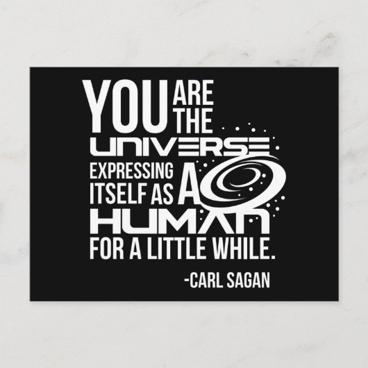 人間の宇宙 ポストカード (正面)