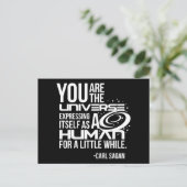 人間の宇宙 ポストカード (スタンド正面)