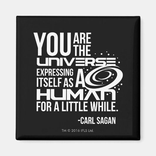 人間の宇宙 マグネット (正面)