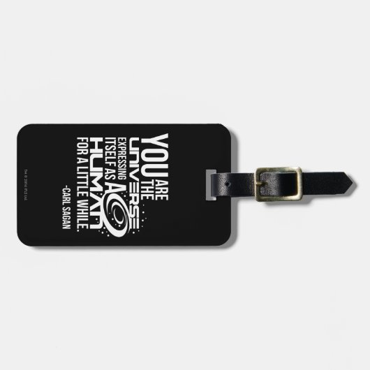 人間の宇宙 ラゲッジタグ (正面横)