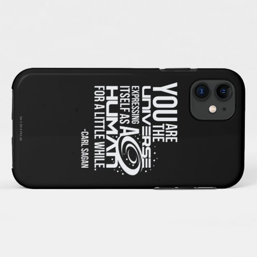 人間の宇宙 Case-Mate iPhoneケース (裏面(横))