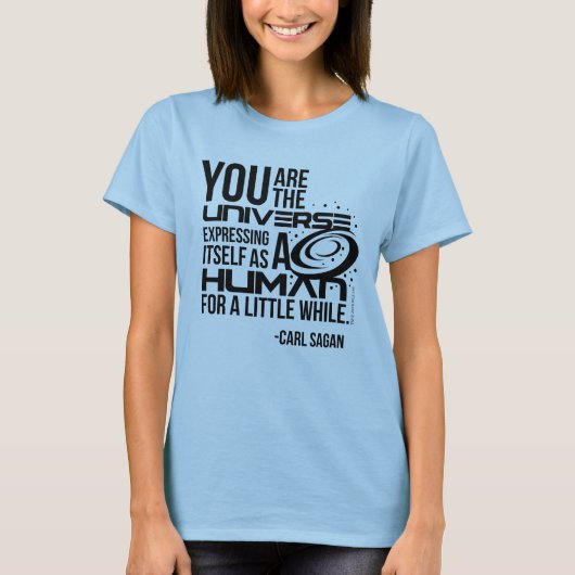 人間の宇宙 Tシャツ (正面)