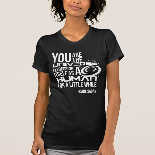 人間の宇宙 Tシャツ (正面)