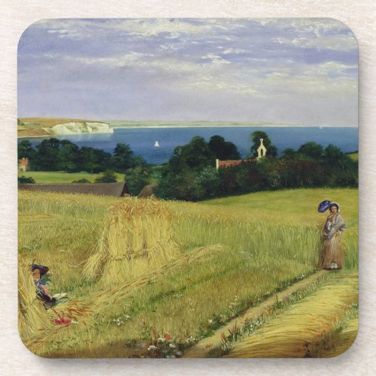 人間の島のトウモロコシ畑 コースター (正面)