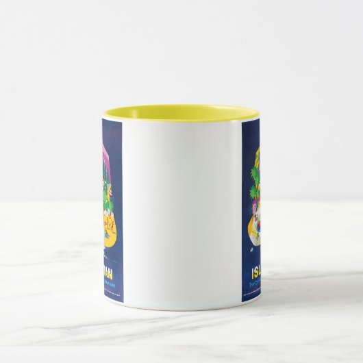 人間の島 マグカップ (中央)