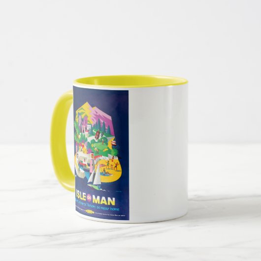 人間の島 マグカップ (正面左)