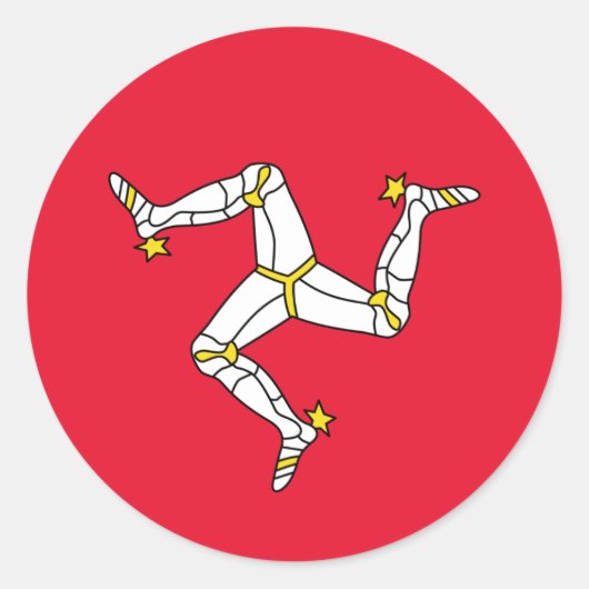 人間の島 ラウンドシール (正面)