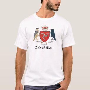 人間の島-旗/ロゴ/腕のコート/記号 Tシャツ