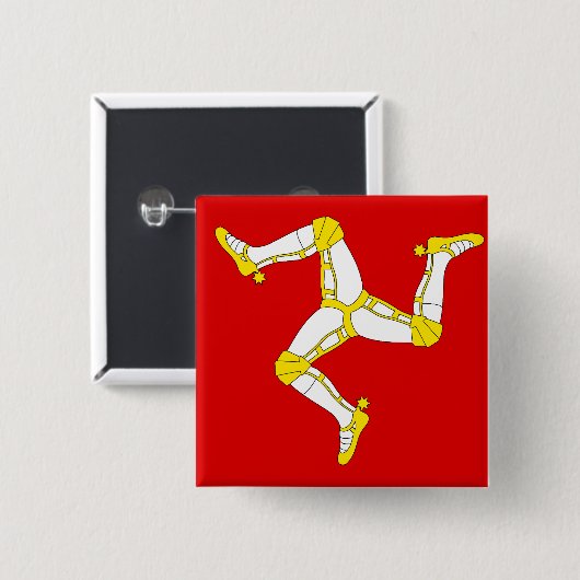 人間の島 缶バッジ (正面&裏面)