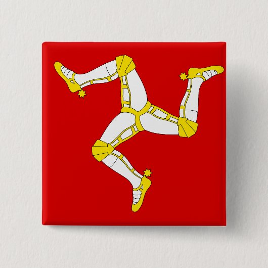 人間の島 缶バッジ (正面)