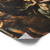 人間の弱さ – Salvator Rosa 1656 ポスター (角)