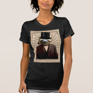 人間の形をしている怠惰の人ビクトリアンなSteampunk Tシャツ