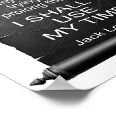 人間の役割はジャック・ロンドンを生きることだ ポスター (角)