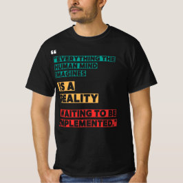 人間の心の想像全て Tシャツ