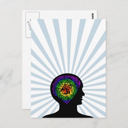 人間の心 ポストカード (正面/裏面)