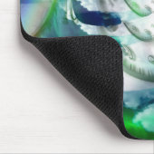 人間の手の時間のスパイラル マウスパッド (コーナー)