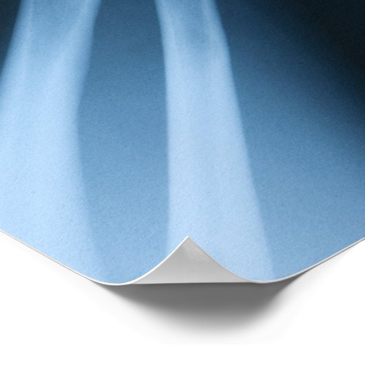 人間の手のX線画像と重さ、クローズアップ ポスター (角)