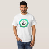 人間の旗のTシャツ Tシャツ (正面フル)