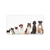 「人間の最高の友達よ」 ラベル (正面)