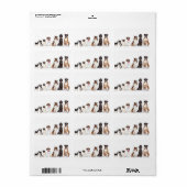 「人間の最高の友達よ」 ラベル (フルシート)