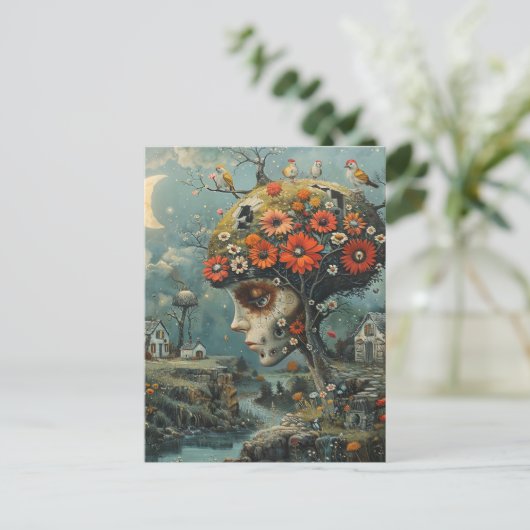 人間の木 ポストカード (スタンド正面)