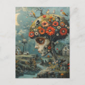 人間の木 ポストカード (正面)