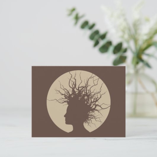 人間の木 ポストカード (スタンド正面)