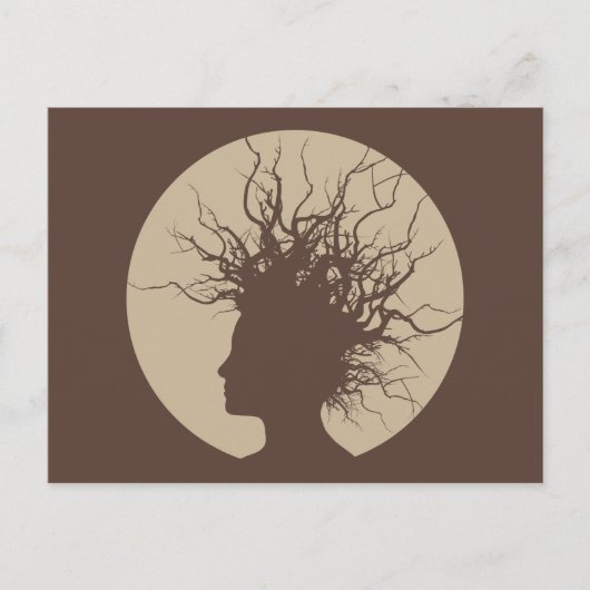 人間の木 ポストカード (正面)