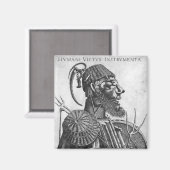 人間の楽器，アルカンボルド マグネット (正面/裏面)