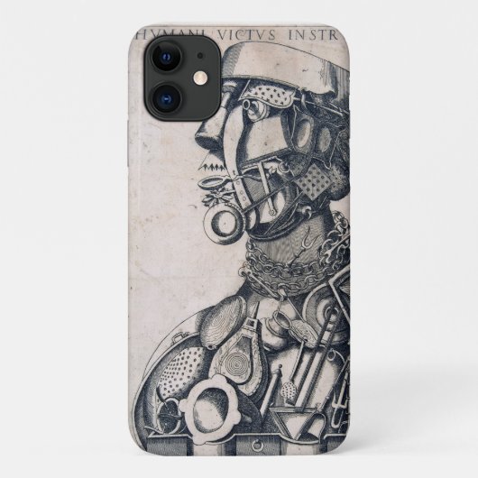 人間の楽器、アルカンボルド Case-Mate iPhoneケース (裏面)