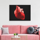 人間の概念図2.人間のハート キャンバスプリント (インサイチュ (リビング))