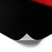 人間の概念図3.人間のハートの概念 ポスター (角)