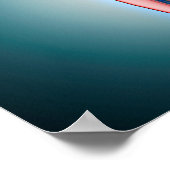 人間の歯の断面 ポスター (角)