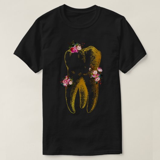 人間の歯3 Tシャツ (デザイン正面)