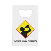 人間の消費に対して安全 クレジットカード栓抜き (正面)