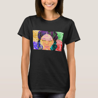 人間の煩悩を表すバラの色 Tシャツ
