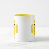 人間の特徴をもつこんにちは電圧 マグカップ (中央)