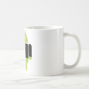 人間の特徴をもつタキシード コーヒーマグカップ