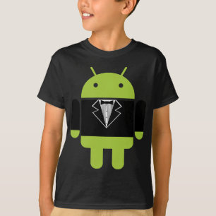 人間の特徴をもつタキシード Tシャツ