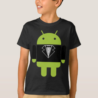 人間の特徴をもつタキシード Tシャツ