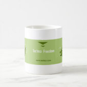 人間の特徴をもつマグ コーヒーマグカップ (中央)